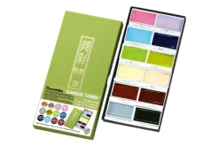 Kuretake Gansai Tambi 6 Graphite Color Set