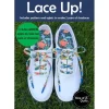 Lace Up Shoelaces Sewing Pattern with Blue Aglets
