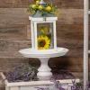 Lantern with Metal Top
