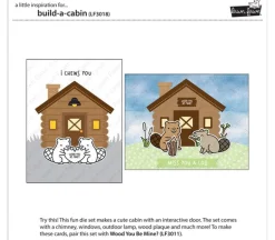 Lawn Fawn Die – Build-A-Cabin