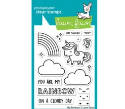 Lawn Fawn Die – My Rainbow