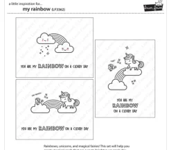 Lawn Fawn Die – My Rainbow