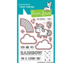 Lawn Fawn Die – My Rainbow
