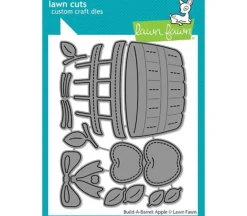 Lawn Fawn Dies – Build A Barrel Apple