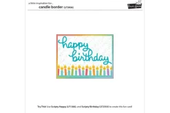 Lawn Fawn Die Set – Candle Border