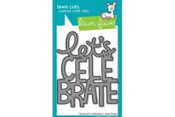 Lawn Fawn Die Set – Giant Let’s Celebrate