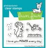 Lawn Fawn Die Set – I Love You Mower