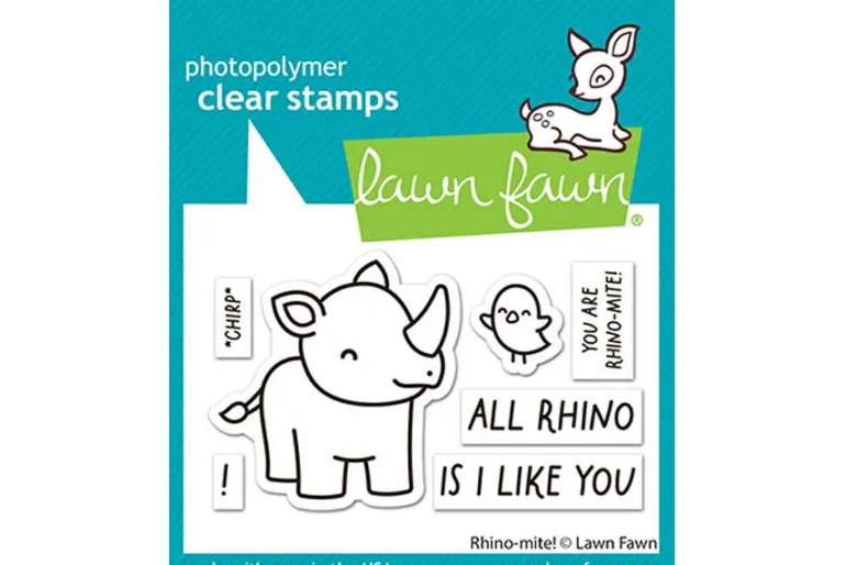 Lawn Fawn Die Set – Rhino-Mite!