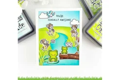 Lawn Fawn Die Set – Riverside Backdrop Portrait