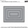 Lawn Fawn Dies – Fancy Scalloped Rectangle Stackables