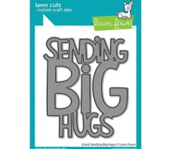 Lawn Fawn Dies – Giant Sending Big Hugs