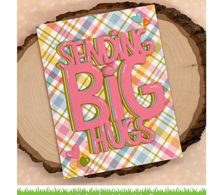 Lawn Fawn Dies – Giant Sending Big Hugs
