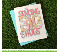 Lawn Fawn Dies – Giant Sending Big Hugs