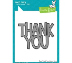 Lawn Fawn Dies – Giant Thank You