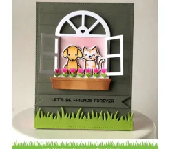 Lawn Fawn Dies – Grassy Border