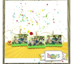Lawn Fawn Dies – Grassy Border