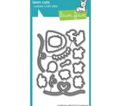 Lawn Fawn Dies – Hive Five Lawn Cuts