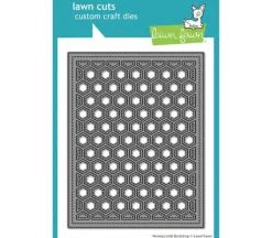 Lawn Fawn Dies – Honeycomb Backdrop