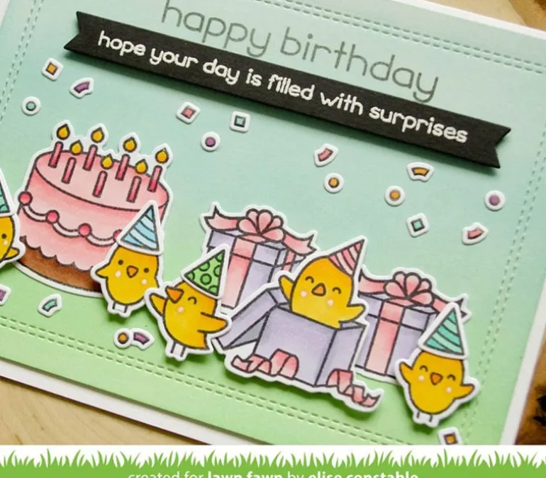 Lawn Fawn Dies – Just Stitching Double Rectangles