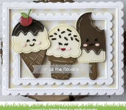 Lawn Fawn Dies – Stitched Scalloped Rectangle Frames