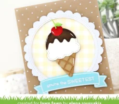 Lawn Fawn Dies – Stitched Scalloped Circle Frames