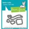 Lawn Fawn Die – Stitched Bookmark