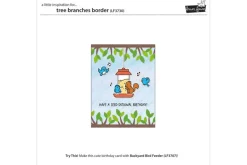 Lawn Fawn Dies Tree Branches Border