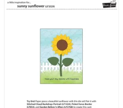 Lawn Fawn Die – Sunny Sunflower