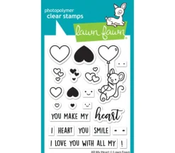 Lawn Fawn Stamp – All My Heart