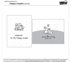Lawn Fawn Stamp – Happy Couples