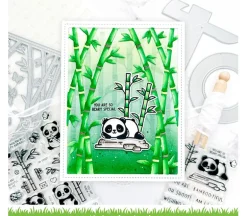 Lawn Fawn Stamp – I Heart Panda Add-On
