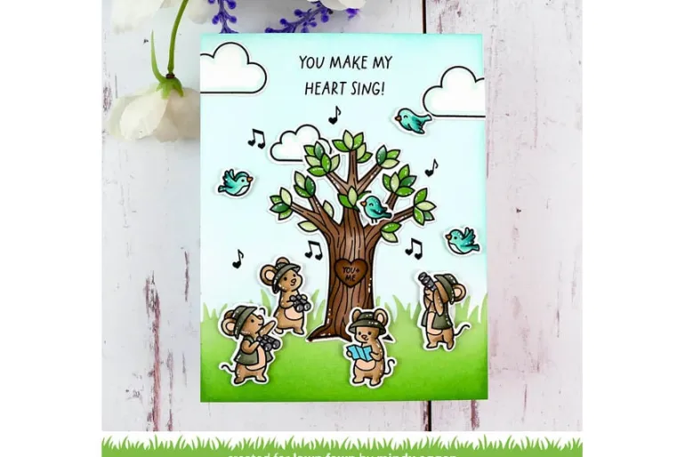 Lawn Fawn Stamp – Its a Bird!