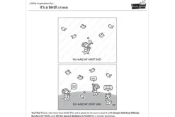 Lawn Fawn Stamp – Its a Bird!