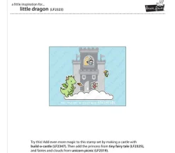 Lawn Fawn Stamp – Little Dragon