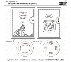 Lawn Fawn Stamp – Reveal Wheel Sentiments