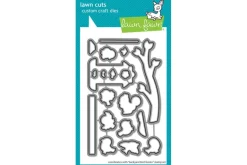 Lawn Fawn Stamps Backyard Bird Feeder