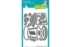 Lawn Fawn Stamps Backyard Bird Feeder