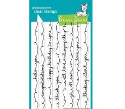 Lawn Fawn Stamp – Scripty Sayings