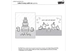 Lawn Fawn Stamp Set – Cake it Easy