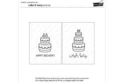 Lawn Fawn Stamp Set – Cake it Easy