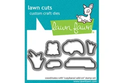 Lawn Fawn Stamp Set – Capybaras! Add-On