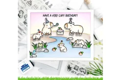 Lawn Fawn Stamp Set – Capybaras! Add-On