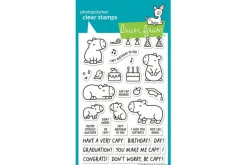 Lawn Fawn Stamp Set – Capybaras!