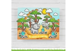 Lawn Fawn Stamp Set – Rhino-Mite!