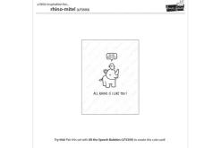 Lawn Fawn Stamp Set – Rhino-Mite!