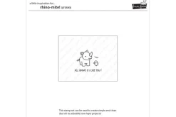 Lawn Fawn Stamp Set – Rhino-Mite!