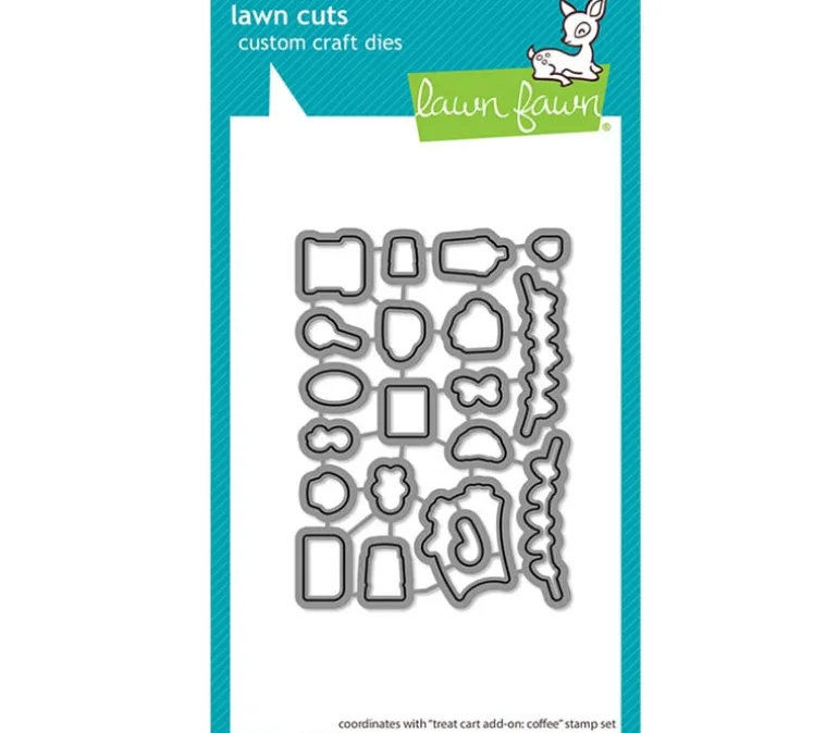 Lawn Fawn Stamp Set – Treat Cart Tacos Sentiment Add-On