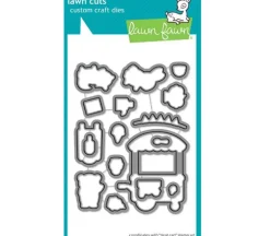 Lawn Fawn Stamp Set – Treat Cart Smoothies ‘n Juice Add-On