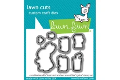 Lawn Fawn Stamp Set – Treat Cart Smoothies ‘n Juice Add-On