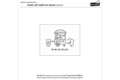 Lawn Fawn Stamp Set – Treat Cart Smoothies ‘n Juice Add-On